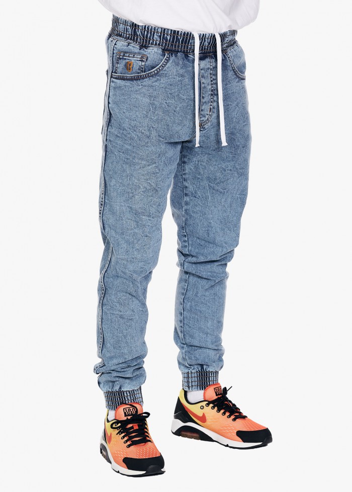 SPODNIE JOGGER BOR LIGHT JEANS BORCREW