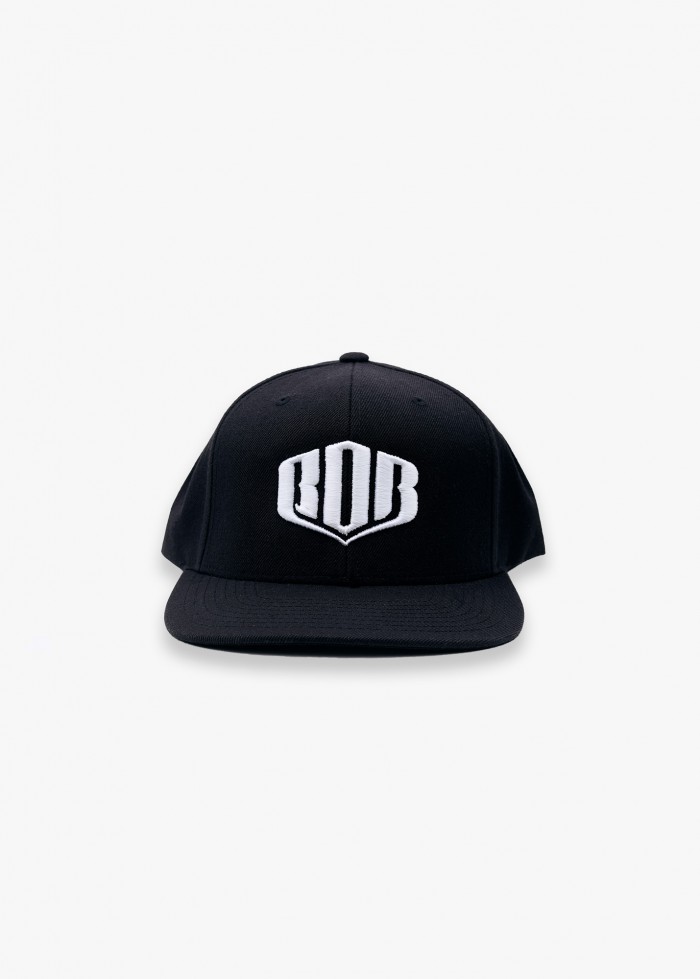 CZAPKA BOR BOR SHIELD SNAP CZARNA BORCREW