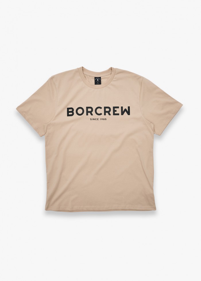 KOSZULKA BOR CLASSIC 3D BEŻOWA BORCREW