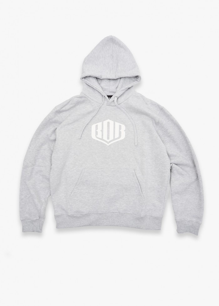 BLUZA Z KAPTUREM BOR 3DSHIELD SZARA BORCREW