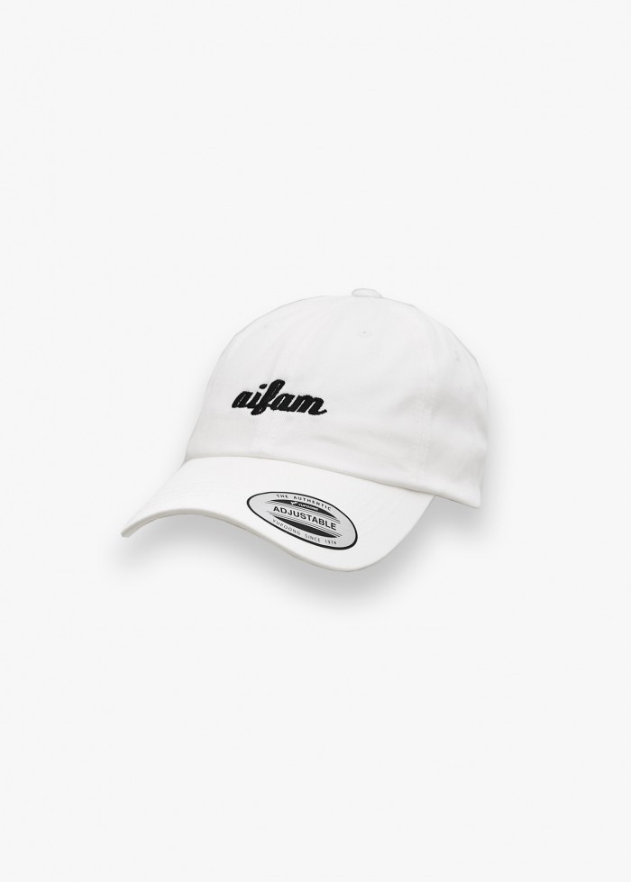 CZAPKA BOR 6PANEL AIFAM BORCREW BIAŁA