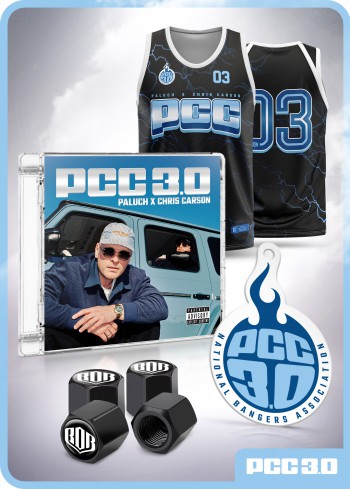 PCC 3.0 - PALUCH x CHRIS CARSON - PAKIET KOSZULKA CZARNA